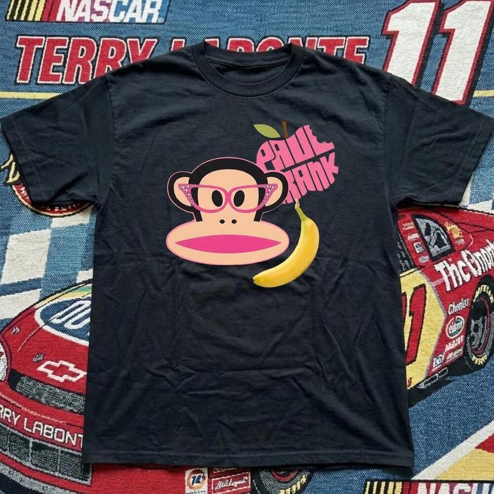 Paul Frank Black Cotton T-Shirt
